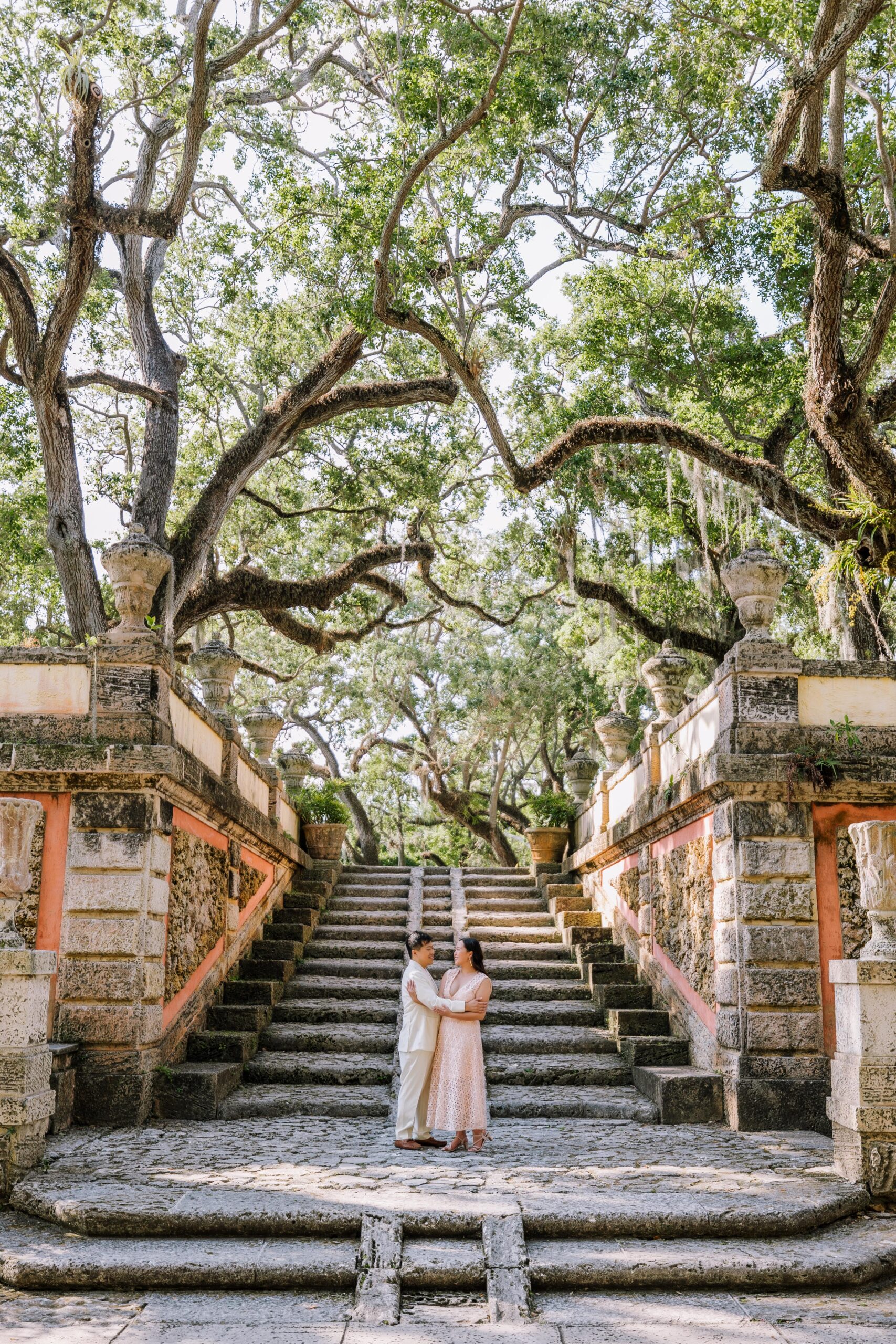 Vizcaya Museum and Gardens engagement session